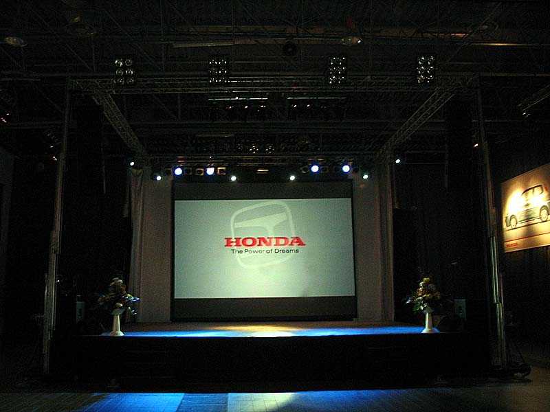 Prezentacja nowego modelu Hondy Civic oraz Hondy City. Centrum Expo, 21 lutego 2006 