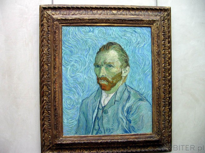 Vincent van Gogh - autoportret. Van Gogh to holender, malarz chory psychicznie. ...