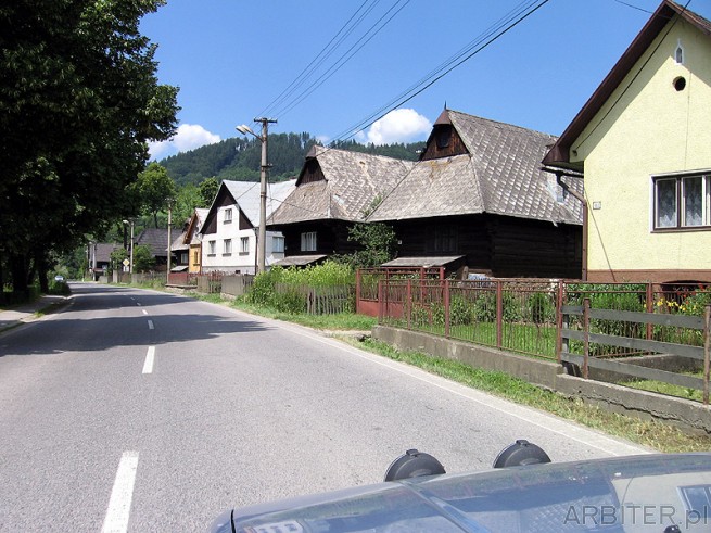 Słowacka miejscowość - ludność tutaj nastawiona jest na turystykę