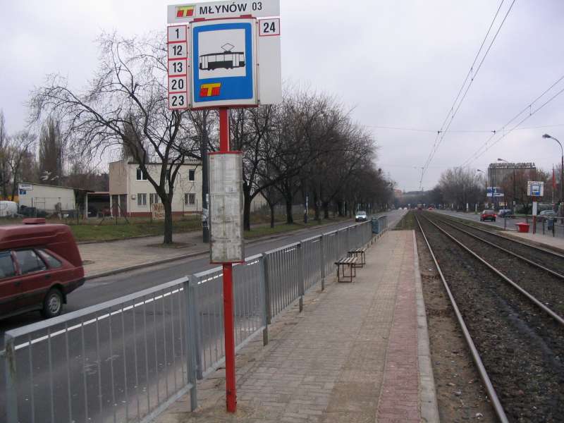 Młynów 03  - przystanek tramwajowy