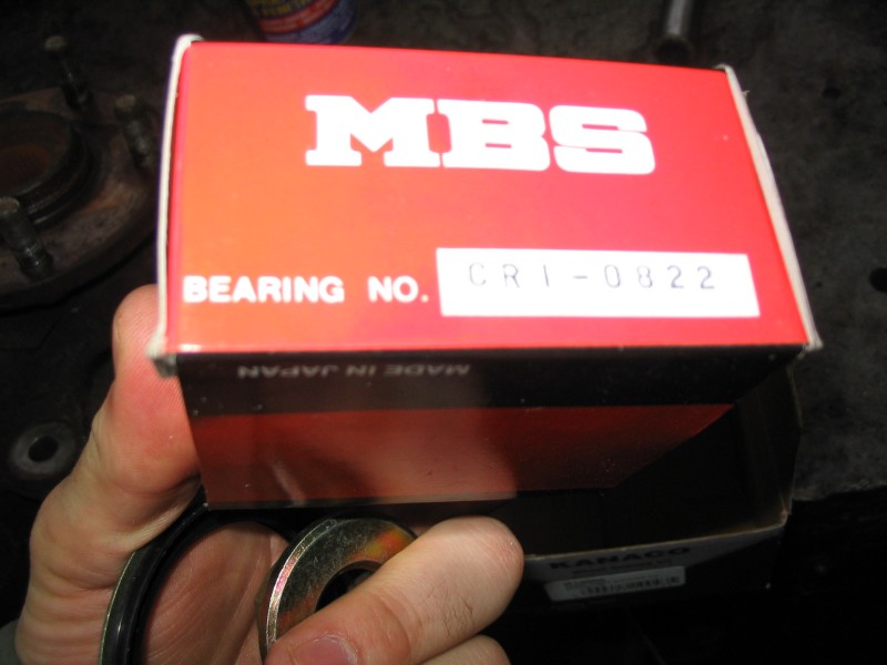 MBS Bearing -  sprzedawane jako japońskie łożysko.