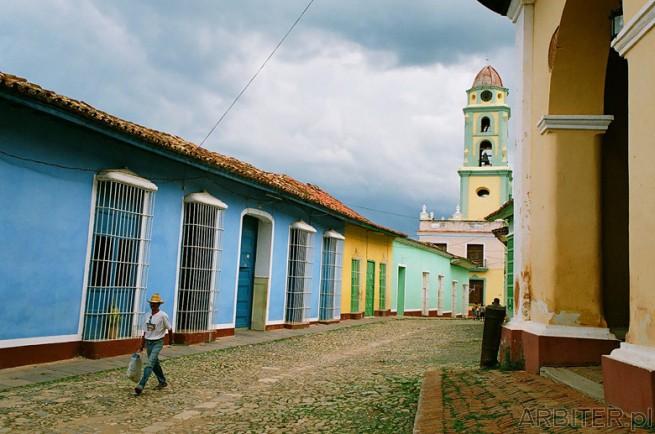 Środkowa Kuba - Trynidad. Miasto jest w całości zabytkiem, przykładem kolonialnego ...