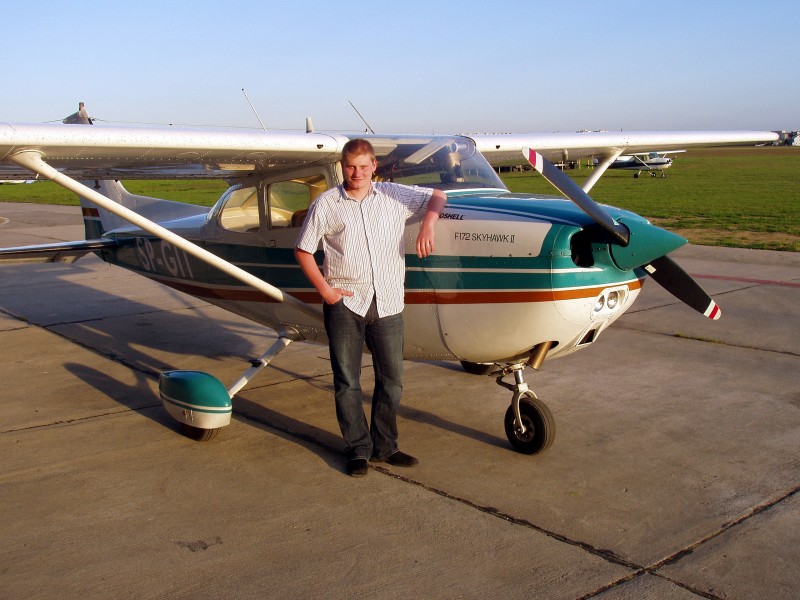 <b>Cessna Skyhawk 172 SP-GIT</b>