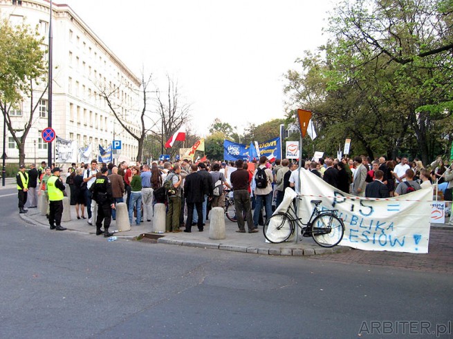 Antyrządowa manifestacja 26 września 2006