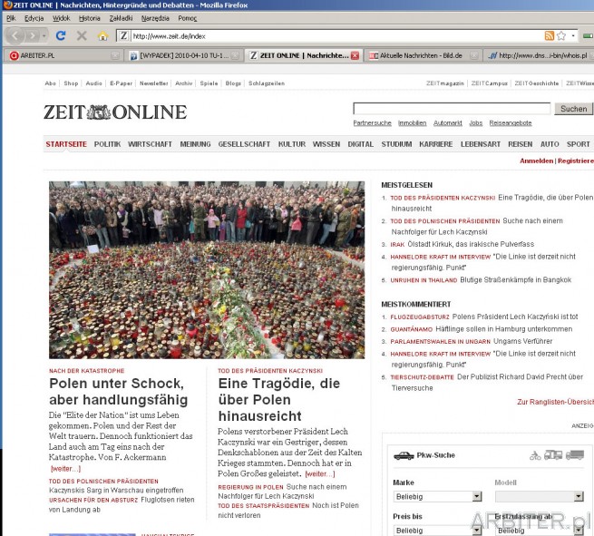 Zeit Online - Niemcy