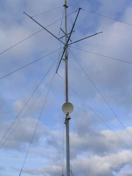 Na Molo(chu) znajdowała się antena Wi-Fi Interline Parabolic