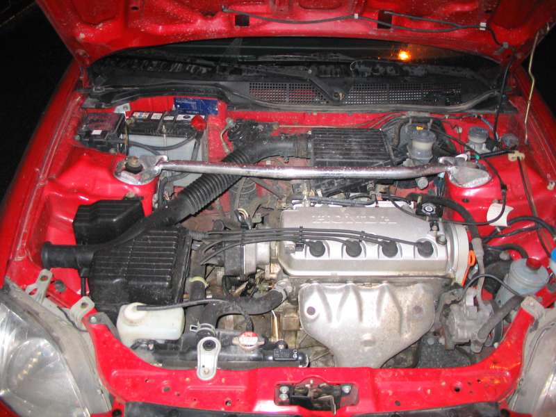 Honda Civic Krzyśka i rozporka OMP