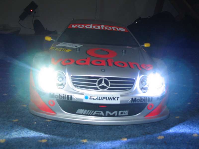 Mercedes CLK DTM Tamiya RC tuning