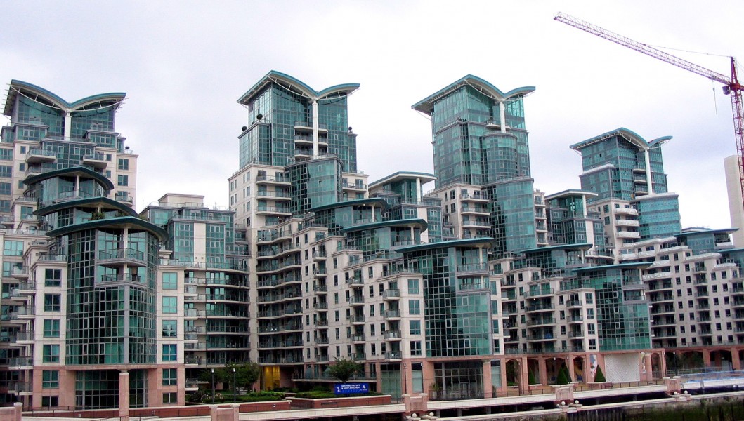 <b>St. Georges Wharf</b> apartments London - Bloki mieszkaniowe dla niezbyt ubogich. ...