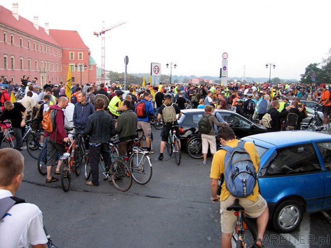 Masa Krytyczna to zjazd rowerzystów w ostatni piątek miesiąca o godzinie 18 pod ...
